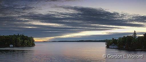 Lower Rideau Lake At Dawn_22122-4.jpg - Rideau Canal Waterway photographed at Rideau Ferry, Ontario, Canada.
